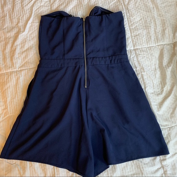 Navy H&M Romper - Picture 4 of 6